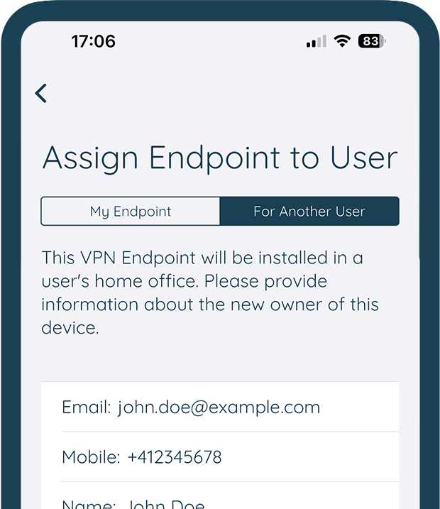 Assign Endpoint 1